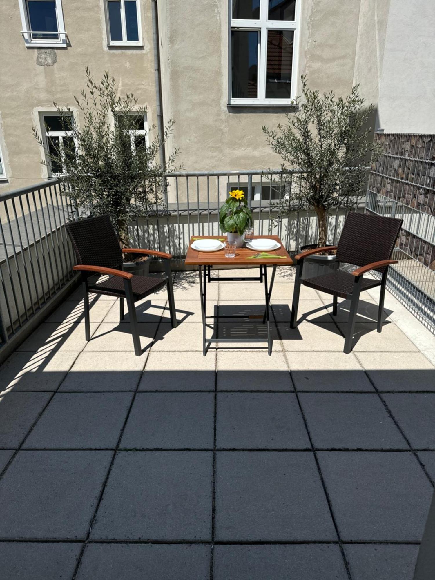 Klein Aber Fein Mit Terrasse Lägenhet Wien Exteriör bild